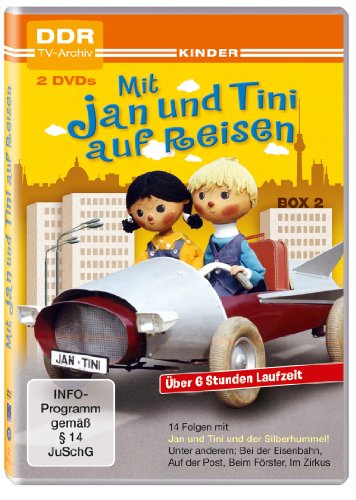 DVD - Mit Jan und Tini auf Reisen - Box 2 (DDR TV-Archiv - 2 DVDs)