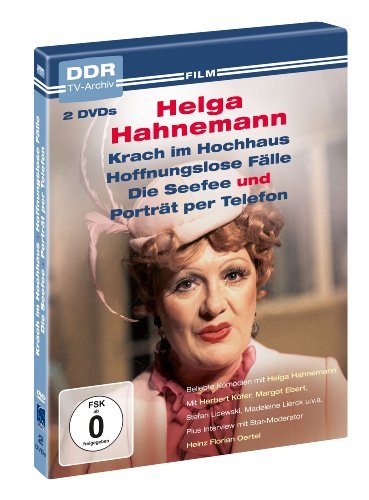 DVD - Helga Hahnemann - DDR TV-Archiv (2 DVDs - Krach im Hochhaus, Hoffnungslose Fälle, Die Seefee, Porträt per Telefon )