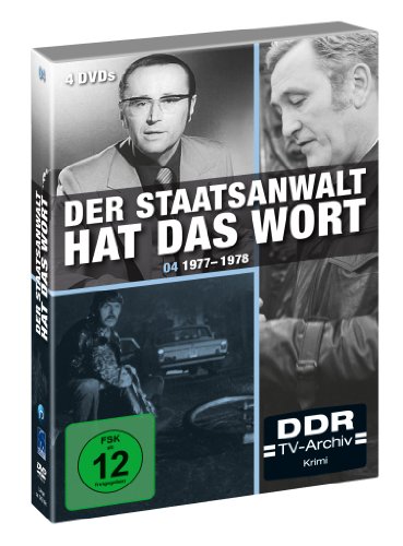 DVD - Der Staatsanwalt hat das Wort - Box 4: 1977-1978 ( DDR TV-Archiv - 4 DVDs )