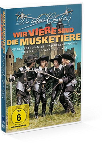 DVD - Die tollen Charlots 1 - Wir viere sind die Musketiere