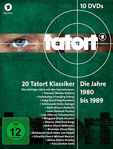  - Tatort Klassiker - 80er Komplett-Box (1980-1989) [10 DVDs]