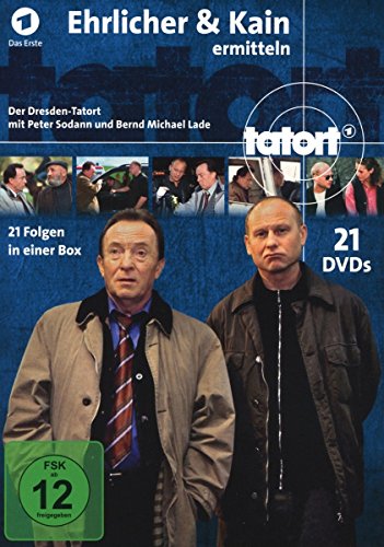 DVD - Tatort Dresden - Ehrlicher & Kain ermitteln [21 DVDs]