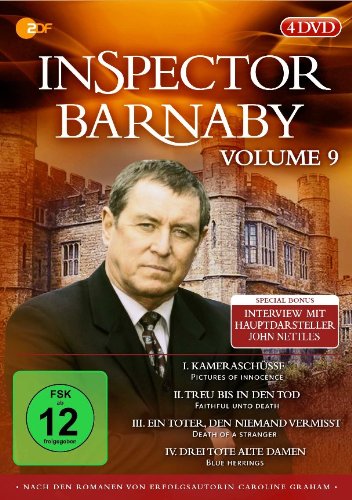 DVD - Inspector Barnaby, Vol. 09 (4 DVDs)