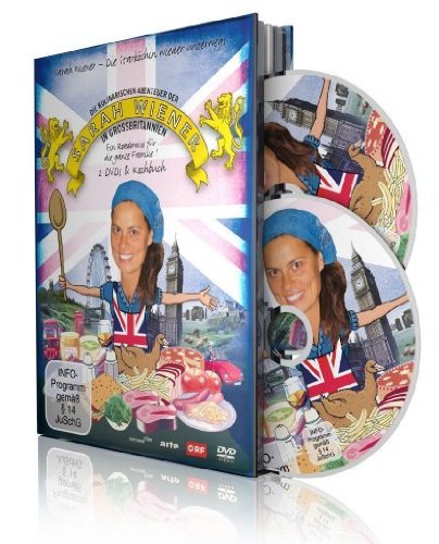 DVD - Die kulinarischen Abenteuer der Sarah Wiener in Großbritannien (2 Discs + Buch)