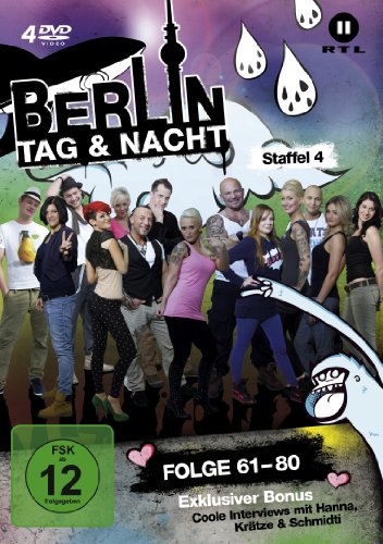  - Berlin - Tag & Nacht - Staffel 4 (Limited Fan-Edition)/Folge 61-80 [Limited Edition] [4 DVDs]