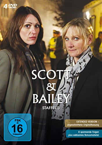 DVD - Scott & Bailey - Staffel 3 [4 DVDs]