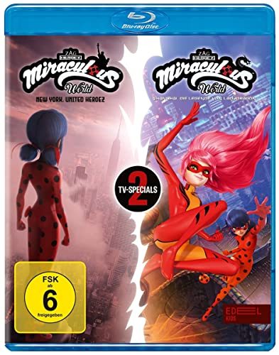 Blu-ray - Miraculous World: New York. Unikted Heroez & Shanghai. Die Legende von Ladydragon (TV-Specials)