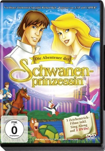 DVD - Die Abenteuer der Schwanenprinz. (4 Filme)