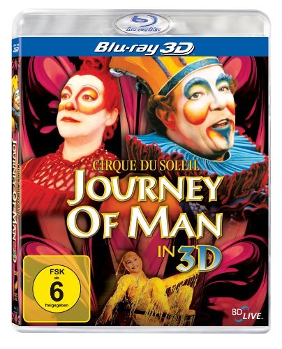  - Cirque du Soleil - Journey of Man  (OmU) [3D Blu-ray]