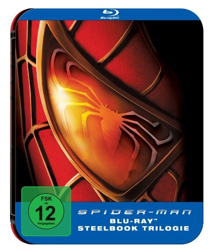  - Spider-Man 1-3 (Steelbook, limited Edition) [Blu-ray]