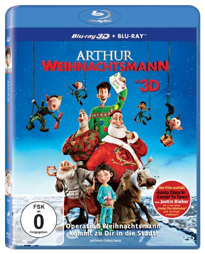  - Arthur Weihnachtsmann (3D Version) [3D Blu-ray]