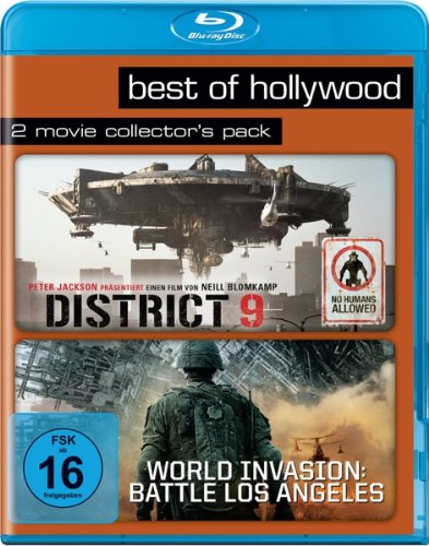  - District 9/ World Invasion: Battle Los Angeles - Best of Hollywood/2 Movie Collector's Pack [Blu-ray]