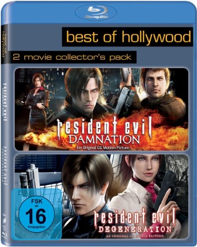 Blu-ray - Resident Evil: Degeneration/Resident Evil: Damnation - Best of Hollywood/2 Movie Collector's Pack [Blu-ray]