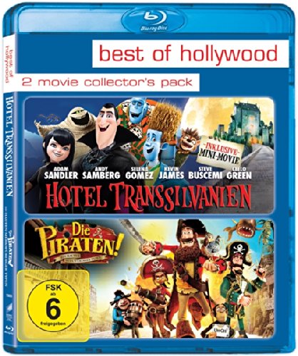  - Hotel Transsilvanien/Die Piraten - Ein Haufen merkwürdiger Typen - Best of Hollywood/2 Movie Collector's Pack [Blu-ray]