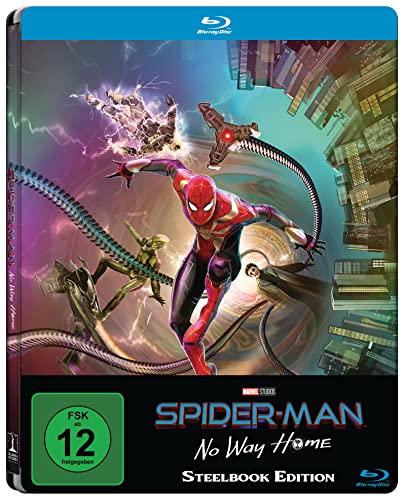 Blu-ray - Spider-Man: No Way Home - BD Steelbook [Blu-ray]