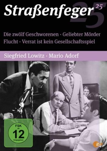 DVD - Die zwölf Geschworenen / Geliebter Mörder / Flucht / Verrat (Straßenfeger 25)