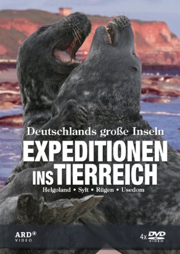 DVD - Expeditionen ins Tierreich - Deutschlands große Inseln: Helgoland, Sylt, Rügen, Usedom (4-DVD SET)