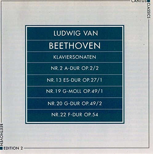 Beethoven , Ludwig van - Klaviersonaten Nr.2 / Nr. 13 / Nr. 19 / Nr. 20 / Nr. 22 (Anatol Richter)