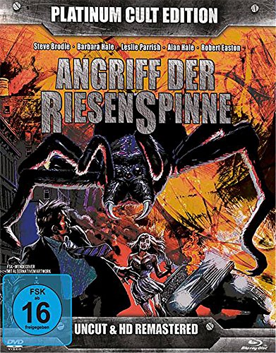 Blu-ray - Angriff der Riesenspinne - Platinum Cult Edition (Blu-Ray + 2 DVDs + Audio-CD) limitierte Auflage 1000 Stück !! [Limited Edition]