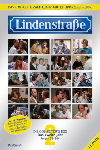 DVD - Lindenstraße - Das komplette 2. Jahr (Folge 53 - 104) (Collector's Box, 11 DVDs)