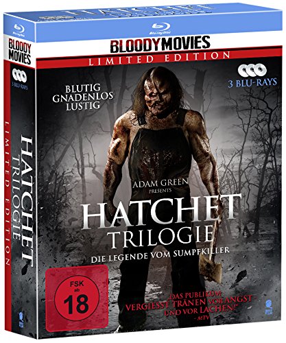  - Hatchet Trilogie (Bloody Movies) [Blu-ray]