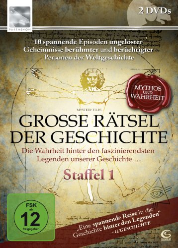  - Große Rätsel der Geschichte - Mythos und Wahrheit - Staffel 1 (Parthenon / SKY VISION) (2 DVDs)