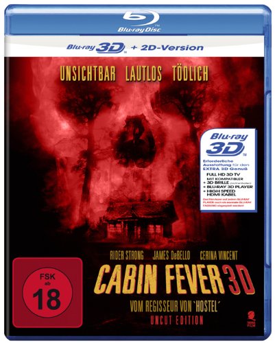  - Cabin Fever (Uncut Edition) [3D Blu-ray + 2D Version]