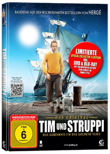  - Tim und Struppi - Das Original - Das Geheimnis um das goldene Vlies (Lim. DVD + Blu-ray Mediabook Edition mit Film-Comic Booklet)