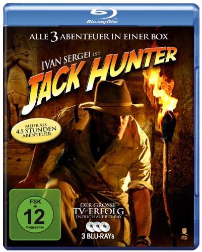  - Jack Hunter - Komplettbox (Teil 1-3 auf 3 Blu-rays)