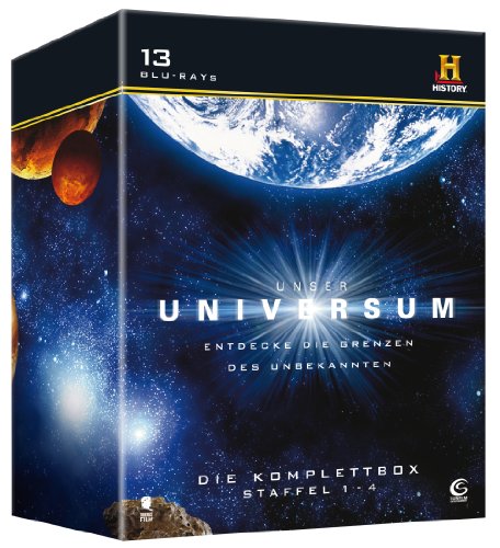 Blu-ray - Unser Universum - Die Komplettbox, Staffel 1-4 (History) [Blu-ray]