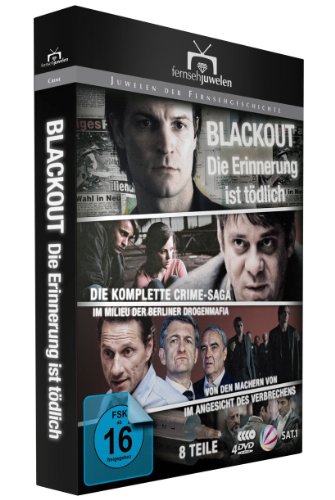 DVD - Blackout: Die Erinnerung ist tödlich - Die komplette Crime-Saga (Fernsehjuwelen) [3 DVDs]