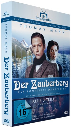 DVD - Thomas Mann: Der Zauberberg - Der komplette 3-Teiler (Langfassung) (Fernsehjuwelen) [4 DVDs]