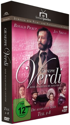 DVD - Giuseppe Verdi - Eine italienische Legende: Teil 1-8 (Fernsehjuwelen) [4 DVDs]