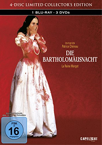  - Die Bartholomäusnacht (Restaurierte Fassung) [Blu-ray] im limitierten 4-Disc Mediabook (1 Blu-ray + 3 DVDs)