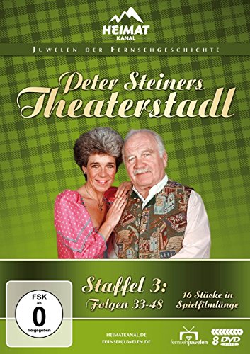  - Peter Steiners Theaterstadl - Staffel 3: Folgen 33-48 (8 DVDs)