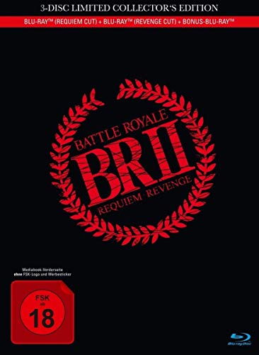  - Battle Royale 2 - 3-Disc Limited Collector's Edition - Mediabook inkl. Requiem Cut, Revenge Cut und Bonus-BD [Blu-ray]