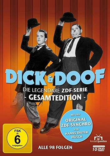 DVD - Dick und Doof - Die Original ZDF-Serie Gesamtedition (Alle 98 Folgen) (Fernsehjuwelen) [10 DVDs]