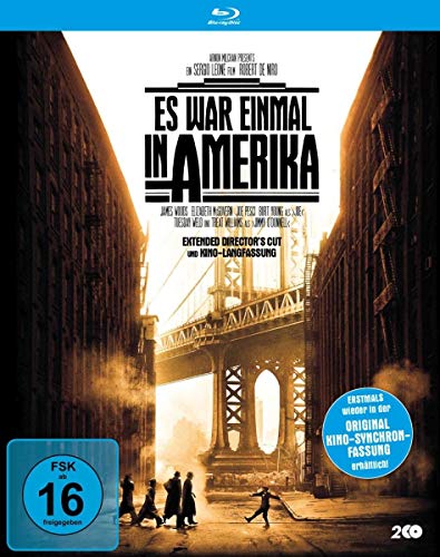  - Es war einmal in Amerika (Extended Director's Cut + Kinolangfassung inkl. Original-Synchro) [2 Blu-rays]