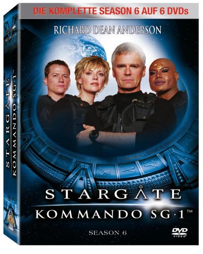 DVD - Stargate Kommando SG-1 - Staffel 6 (Amaray-Box)