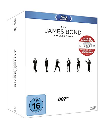 Blu-ray - The James Bond Collection: Alle 23 Filme plus 1 Doku (24-Disc Box Set)