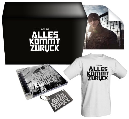 Alpa Gun - Alles Kommt zurück (LTD. Boxset inkl. T-Shirt Gr. L, Schlüsselanhänger, DIN A1 Poster)