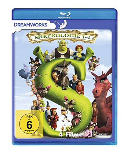 Blu-ray - Shrek - Die komplette Geschichte - Quadrilogy [Blu-ray]