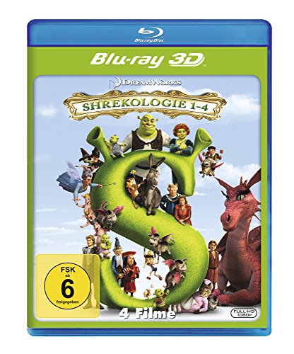  - Shrek - Die komplette Geschichte - Quadrilogy [3D Blu-ray]