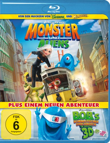 Blu-ray - Monsters und Aliens (  B.O.B.'s bombastischer Durchbruch in Monster 3D)