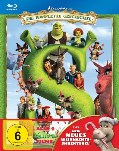  - Shrek 1-4: Die Komplette Shrekologie  [Blu-ray]