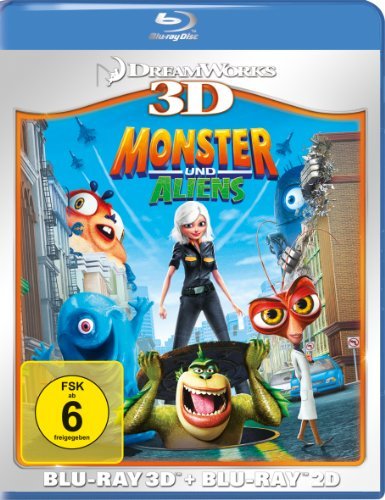 Blu-ray - Monster und Aliens 3D