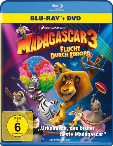 Blu-ray - Madagascar 3 - Flucht durch Europa [Blu-ray]