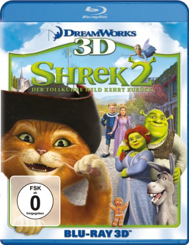  - Shrek 2 - Der tollkühne Held kehrt zurück [3D Blu-ray]