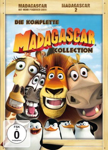 DVD - Madagascar 1+2