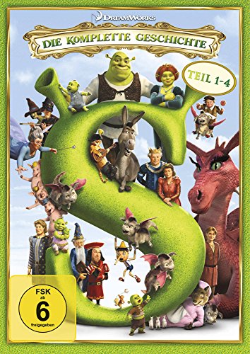 DVD - Shrek - Die komplette Geschichte (Teil 1 - 4)